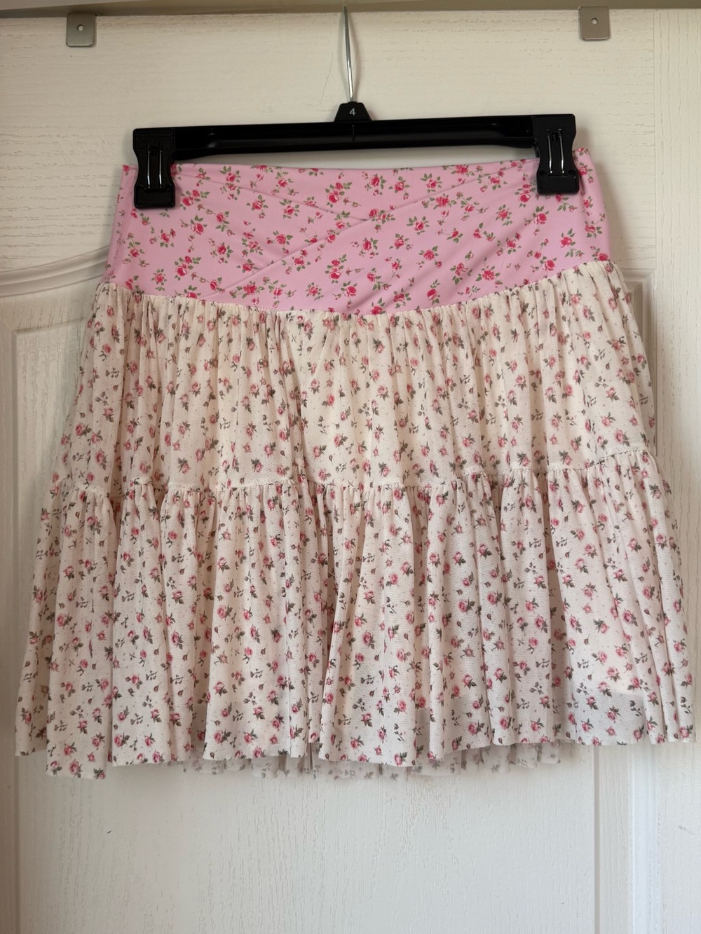 Blogilates x Target | Women’s Ballerina Skort Pink Floral | Size M